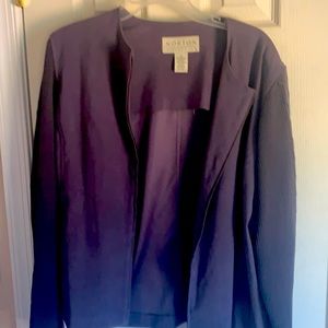 Ladies zip up casual jacket